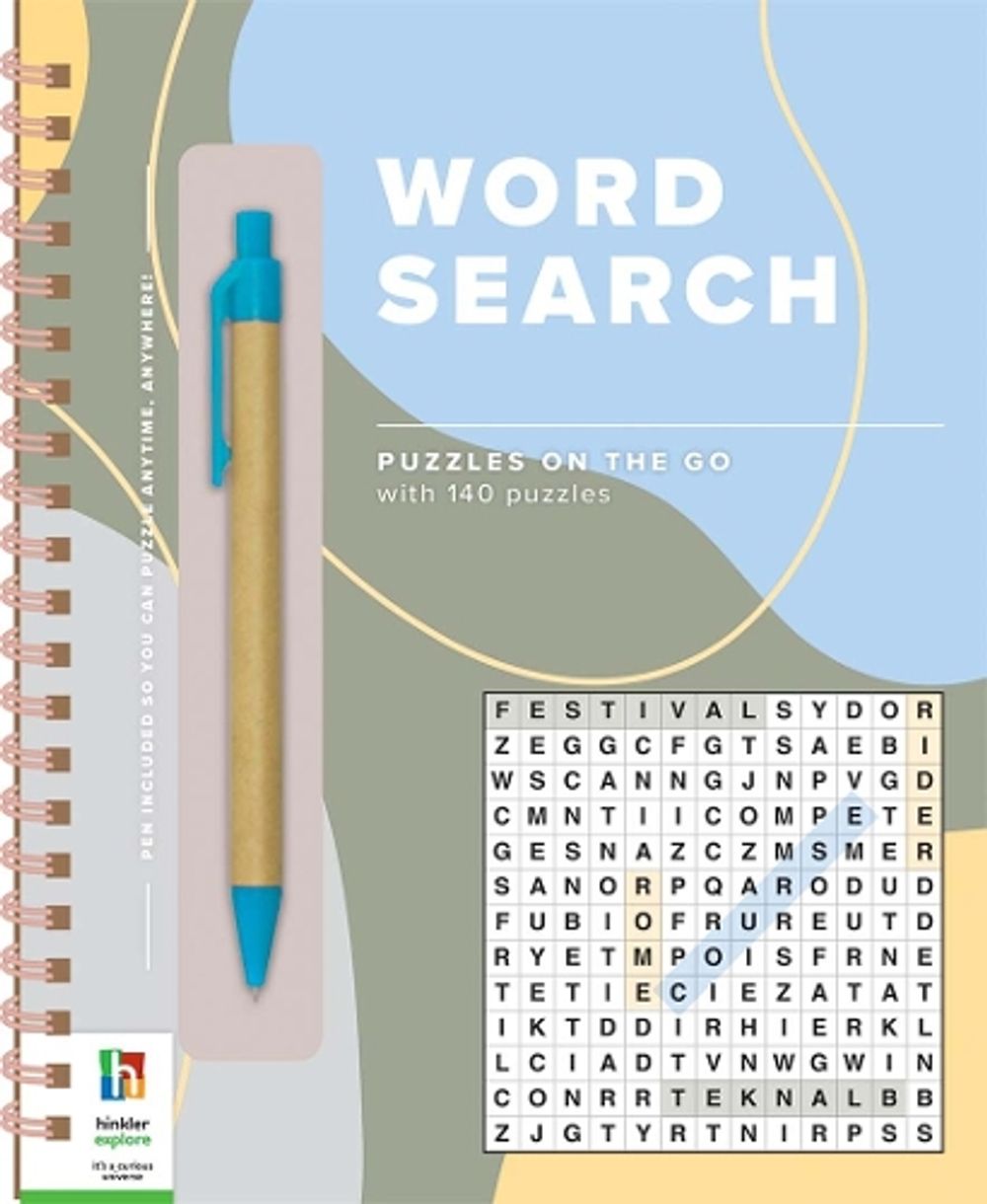 Puzzles on the Go Series 9: Word Search by Hinkler Pty Ltd - ISBN: 9781488946967