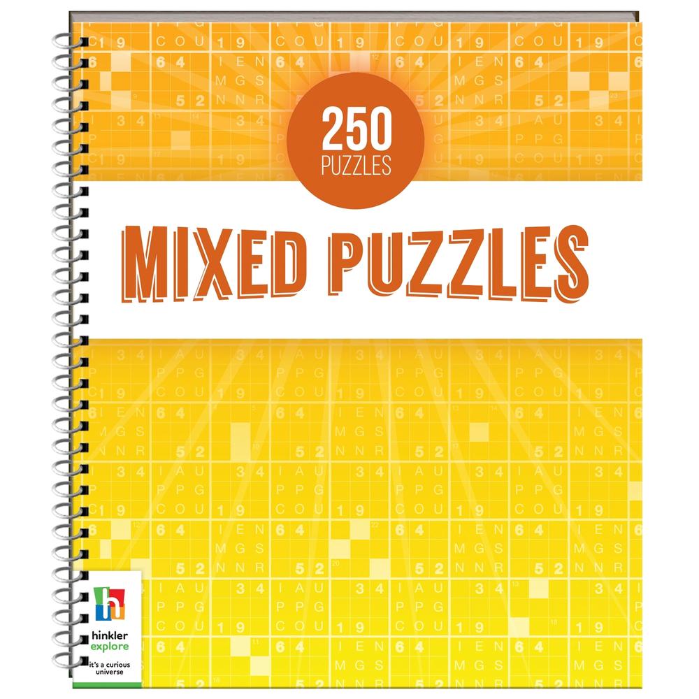 250 Puzzles Mixed Puzzles, 9781488948411