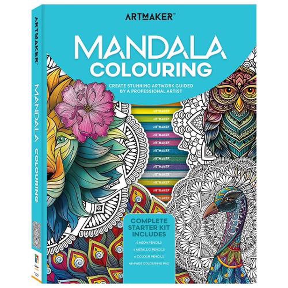 Art Maker Mandala Colouring, 9781488958939