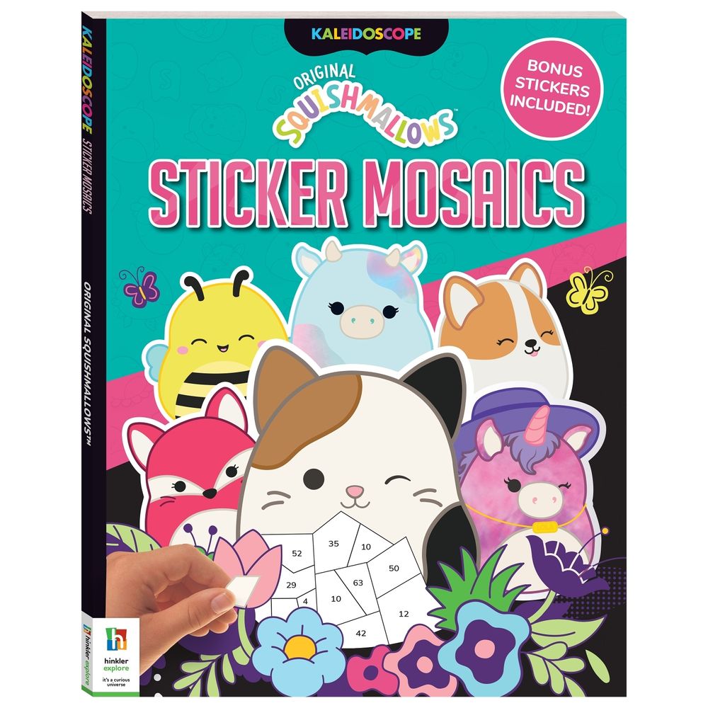Kaleidoscope Sticker Mosaics Squishmallows by Hinkler Pty Ltd - ISBN: 9781488961847