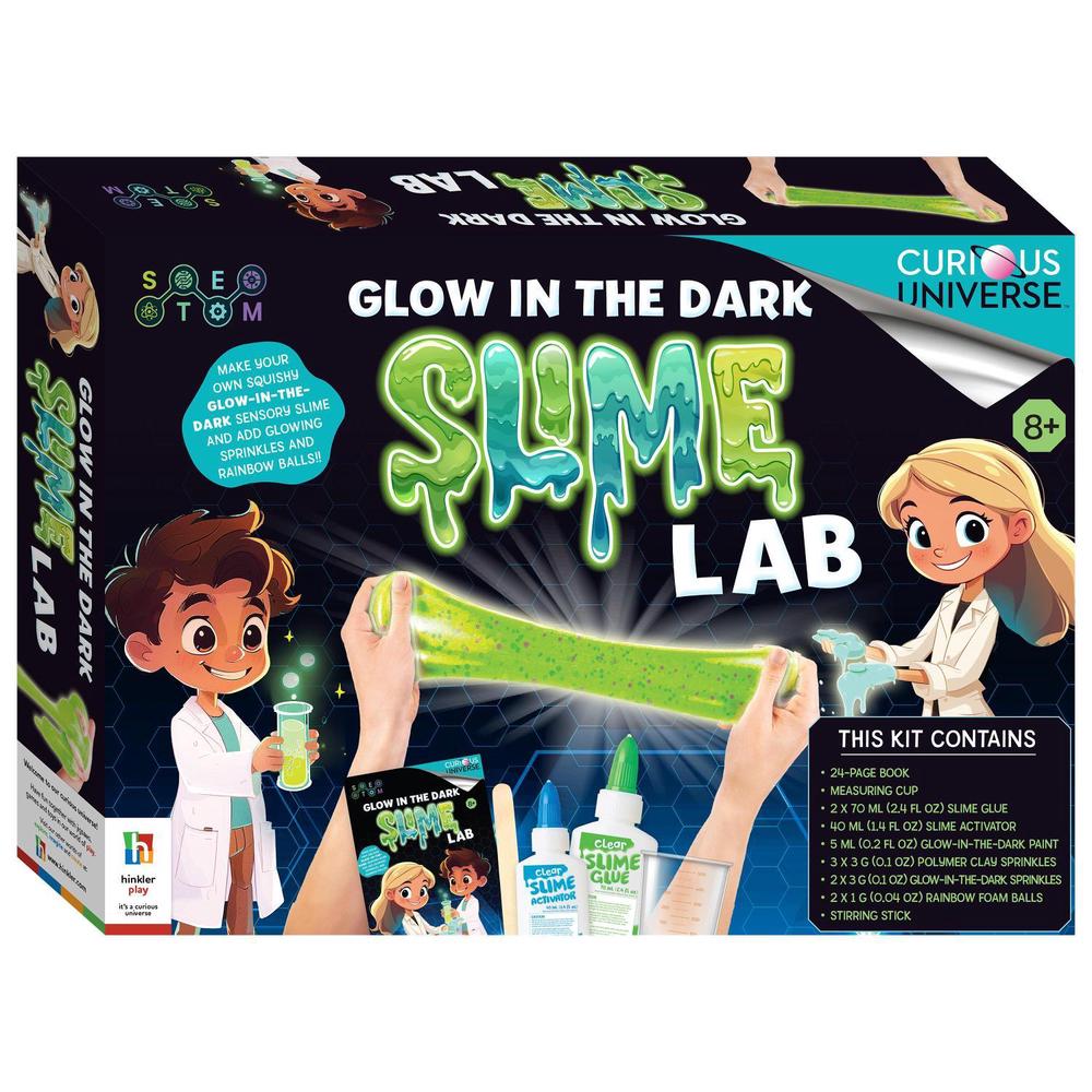 Hinkler Curious Universe Glow in Dark Slime by Hinkler - ISBN: 9781488965272