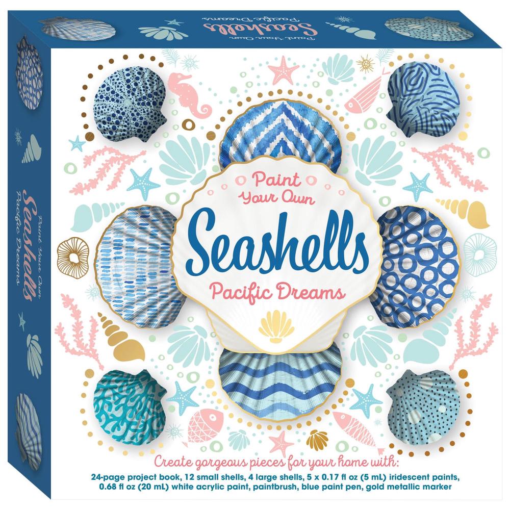Hinkler Craft Maker - Paint Your Own Seashells Pacific Dreams by Hinkler - ISBN: 9781488966453
