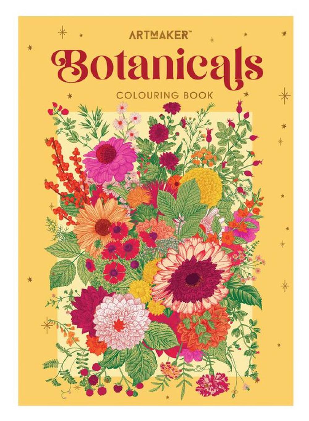 Art Maker Colouring - Botanicals, 9781488966873