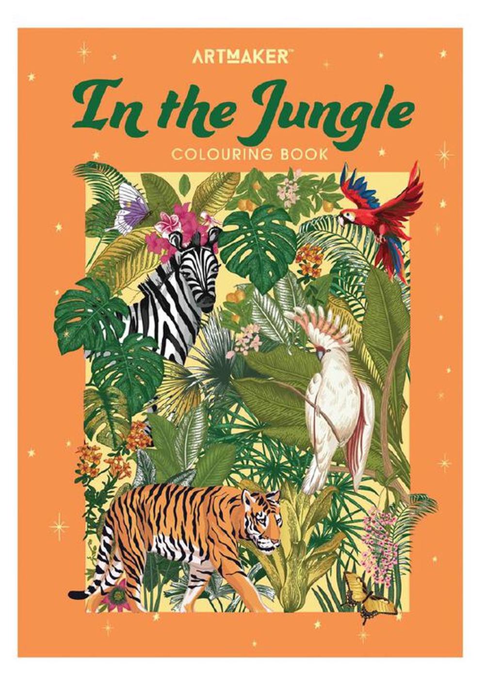 Art Maker Colouring - In the Jungle, 9781488966897