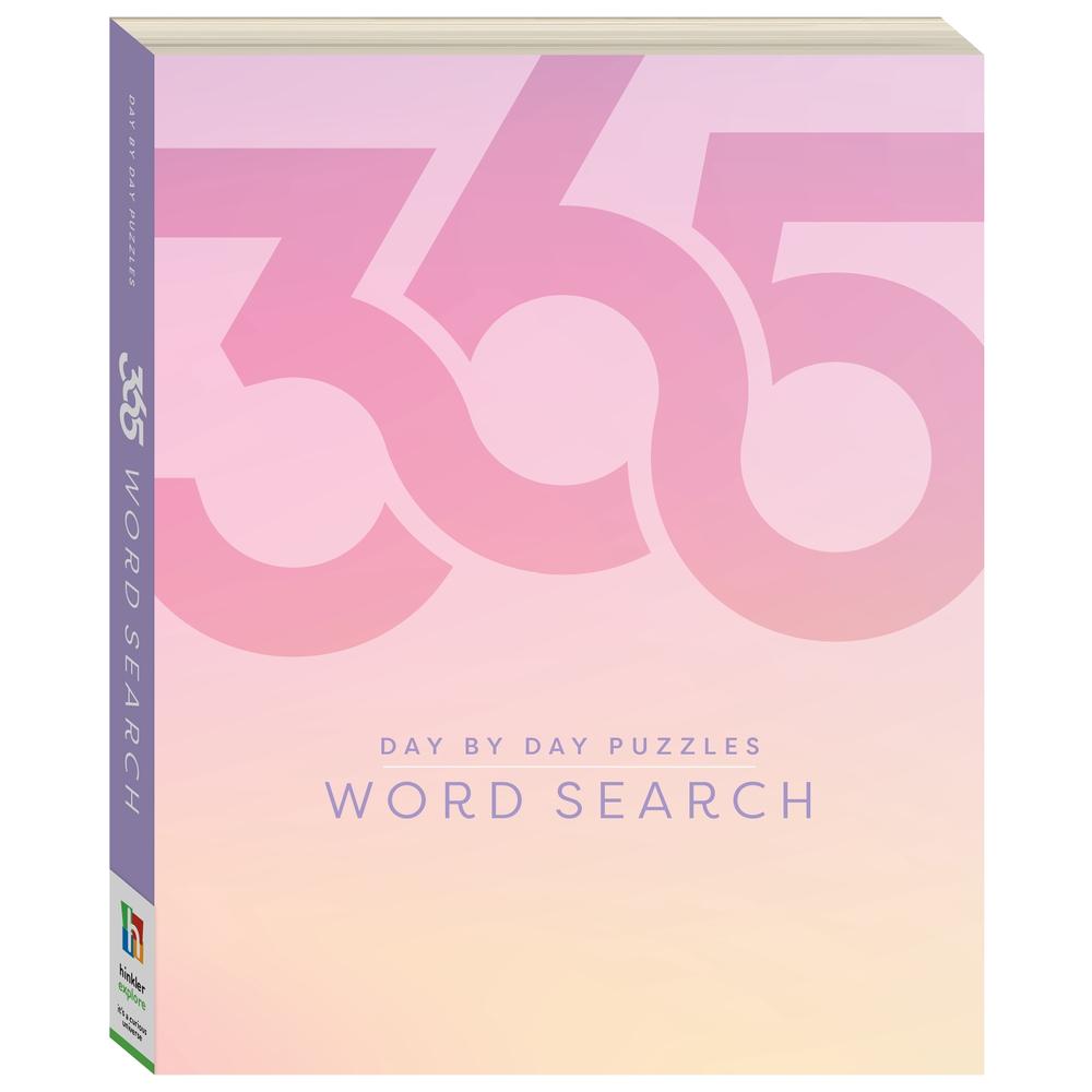 365 Puzzles Word Search, 9781488967191