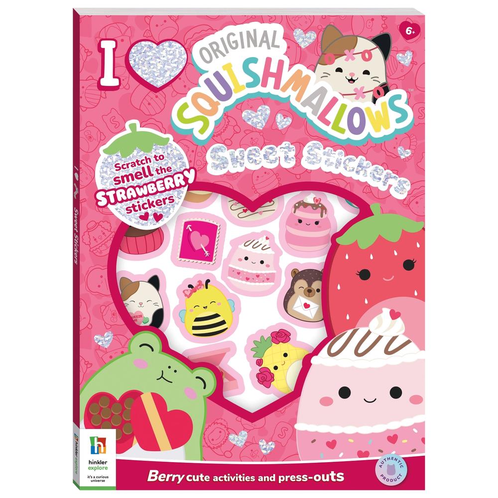 I Love Squishmallows Sweet Stickers, 9781488968891