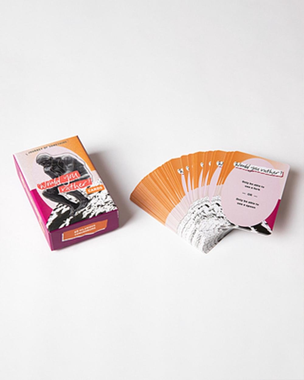 Would You Rather Card Game - Thought-Provoking Question Cards - Fun Party Game for Families, Kids & Adults, 9781488969249