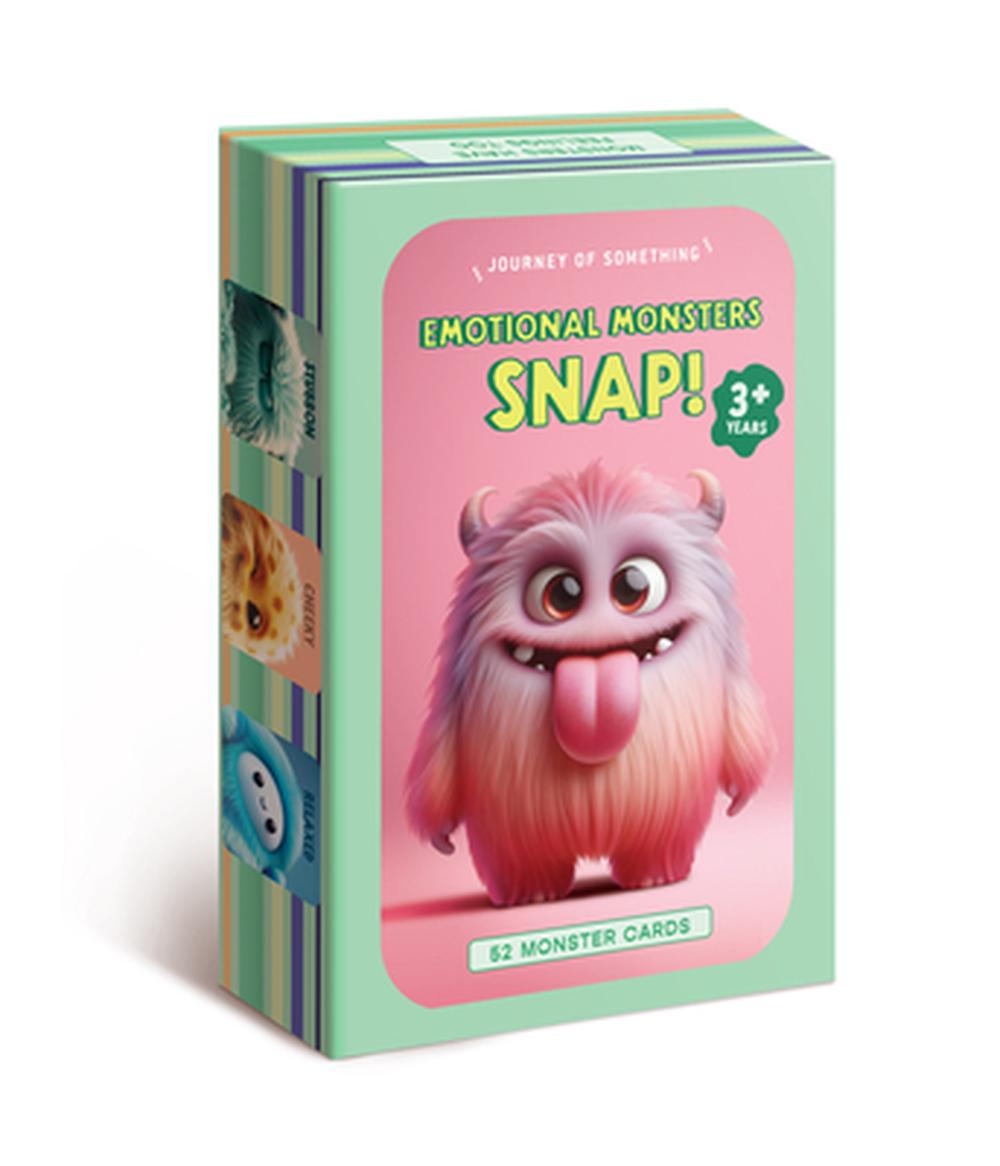 Emotional Monsters Snap Card Game - Learn Emotions Through Play - For Kids, 9781488969706