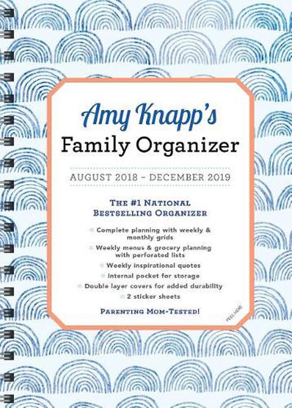 2019 Amy Knapp Family Organizer, 9781492663584
