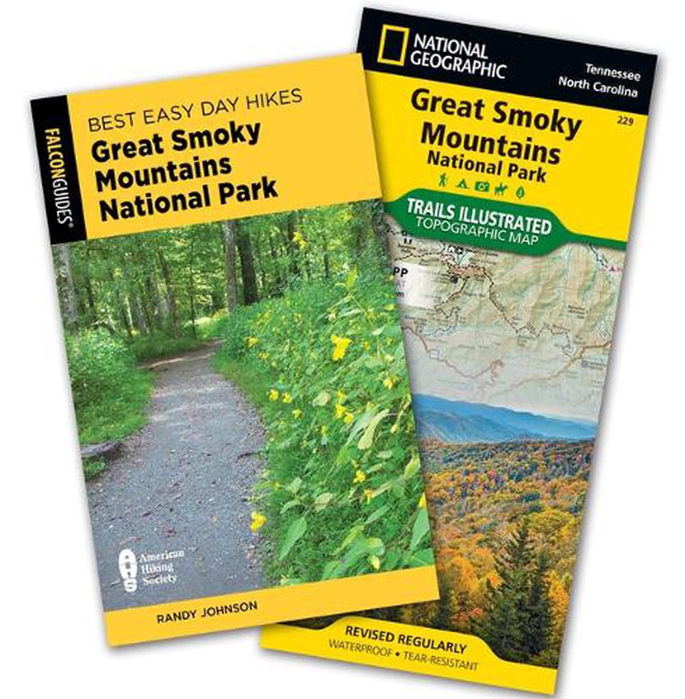 Best Easy Day Hiking Guide and Trail Map Bundle: Great Smoky Mountains ...