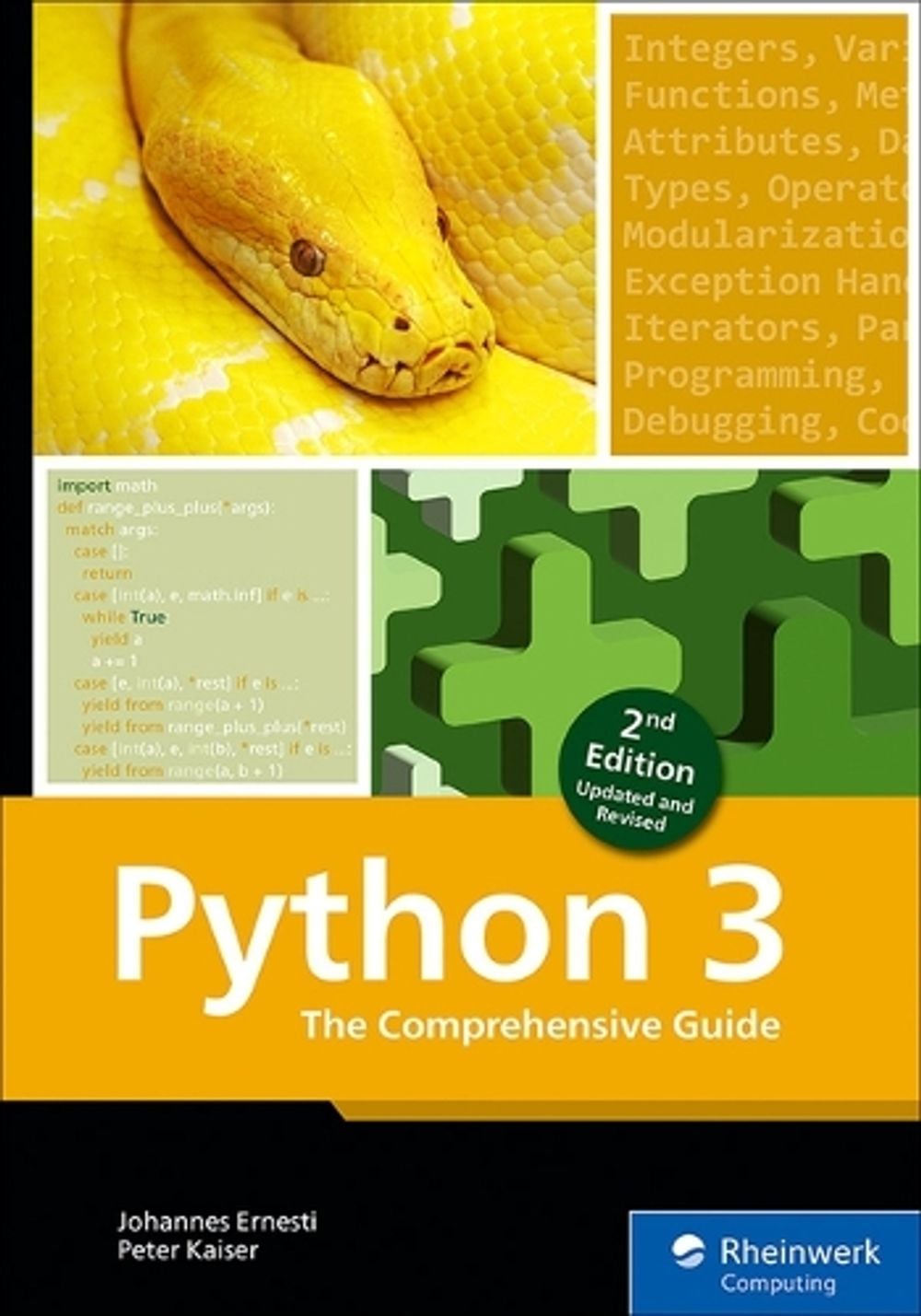 Python 3 by Johannes Ernesti - ISBN: 9781493228003