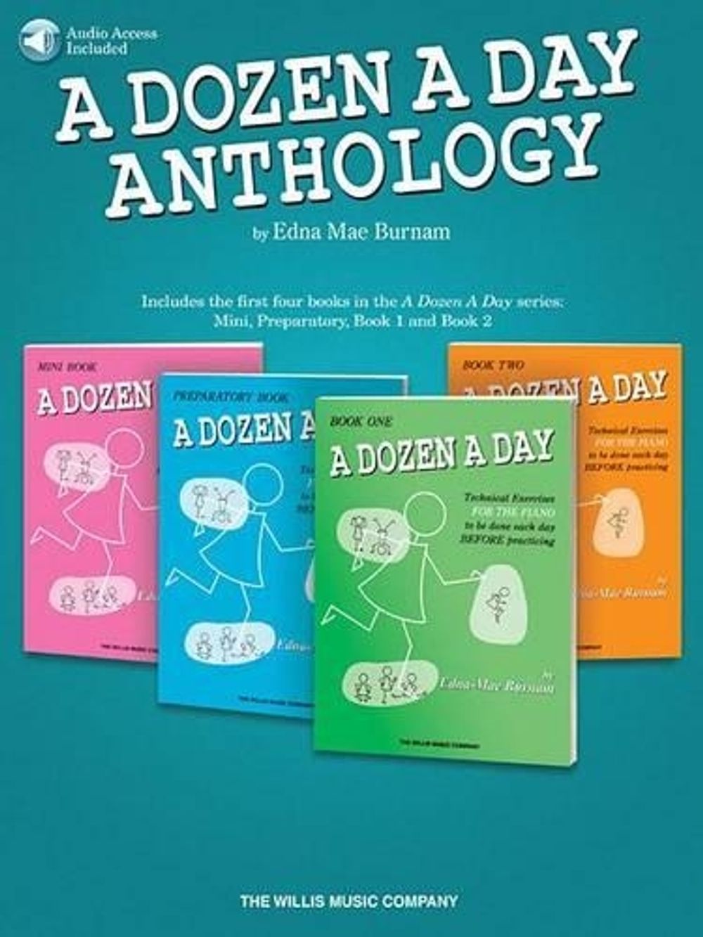 A Dozen A Day Anthology by Edna Mae Burnam - ISBN: 9781495061165