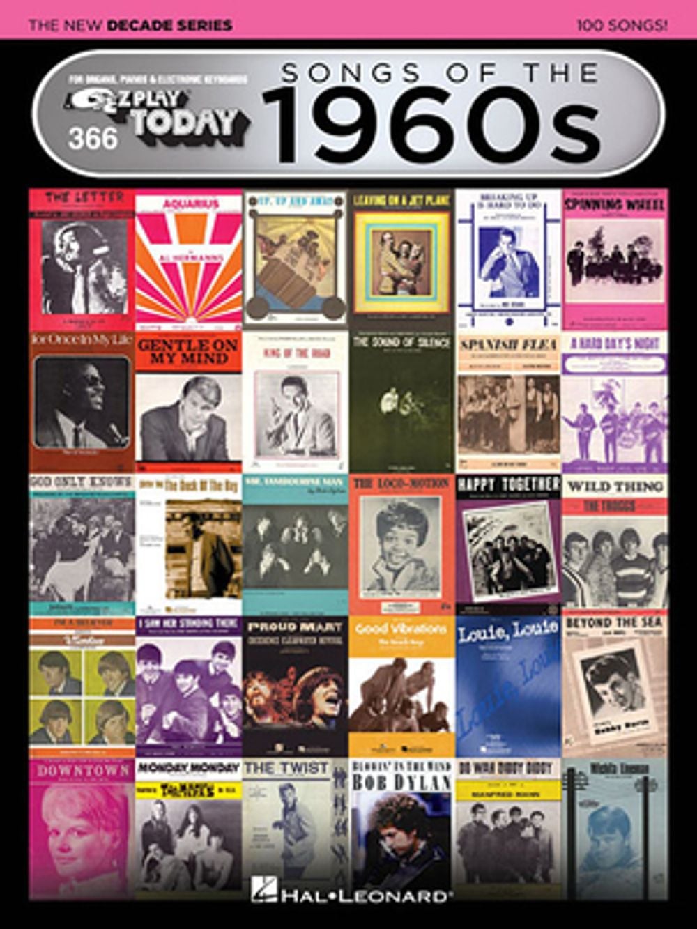 Songs of the 1960s - The New Decade Series: E-Z Play Today Volume 366 - ISBN: 9781495062711