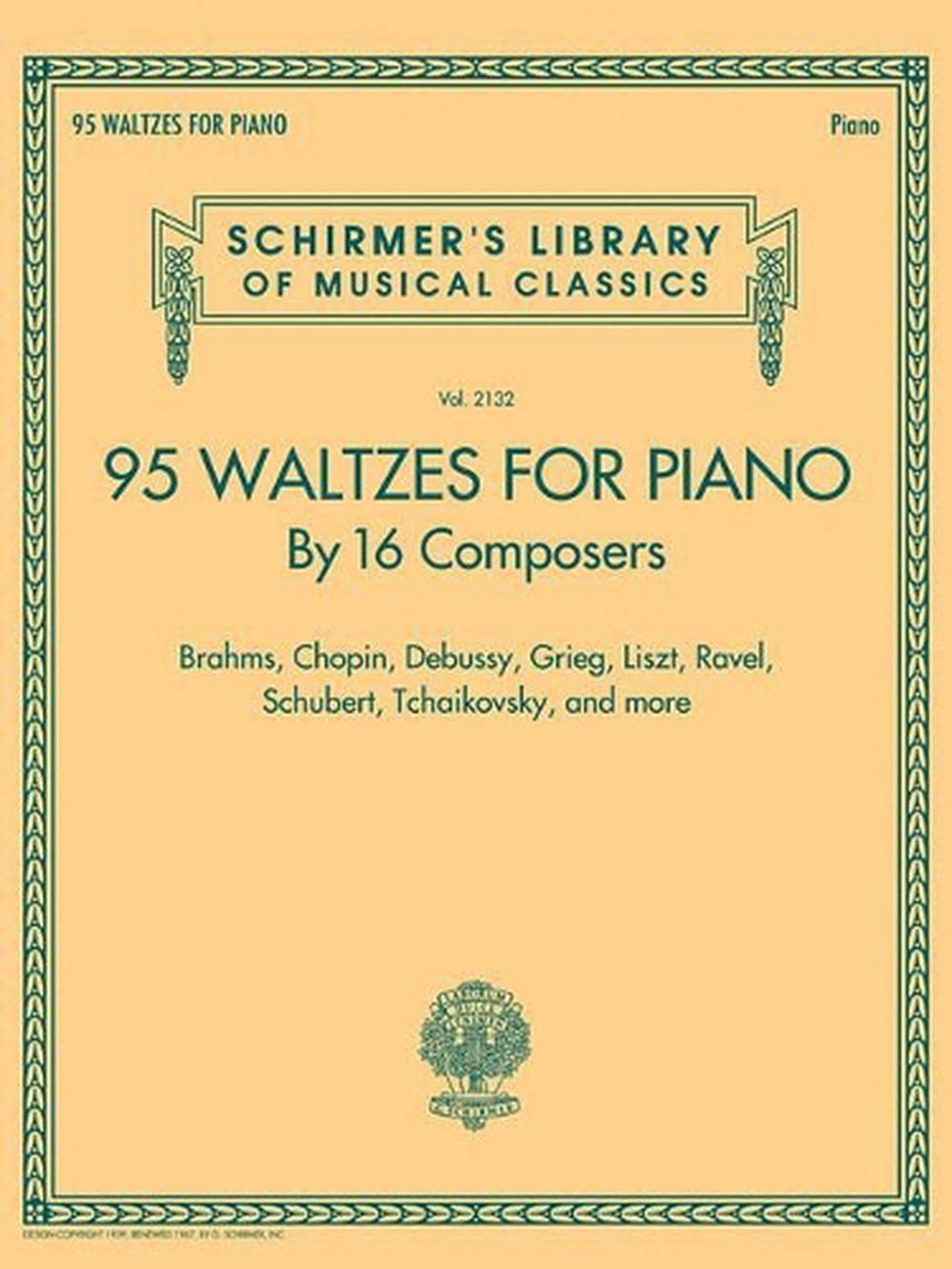 95 Waltzes by 16 Composers for Piano, 9781495090523