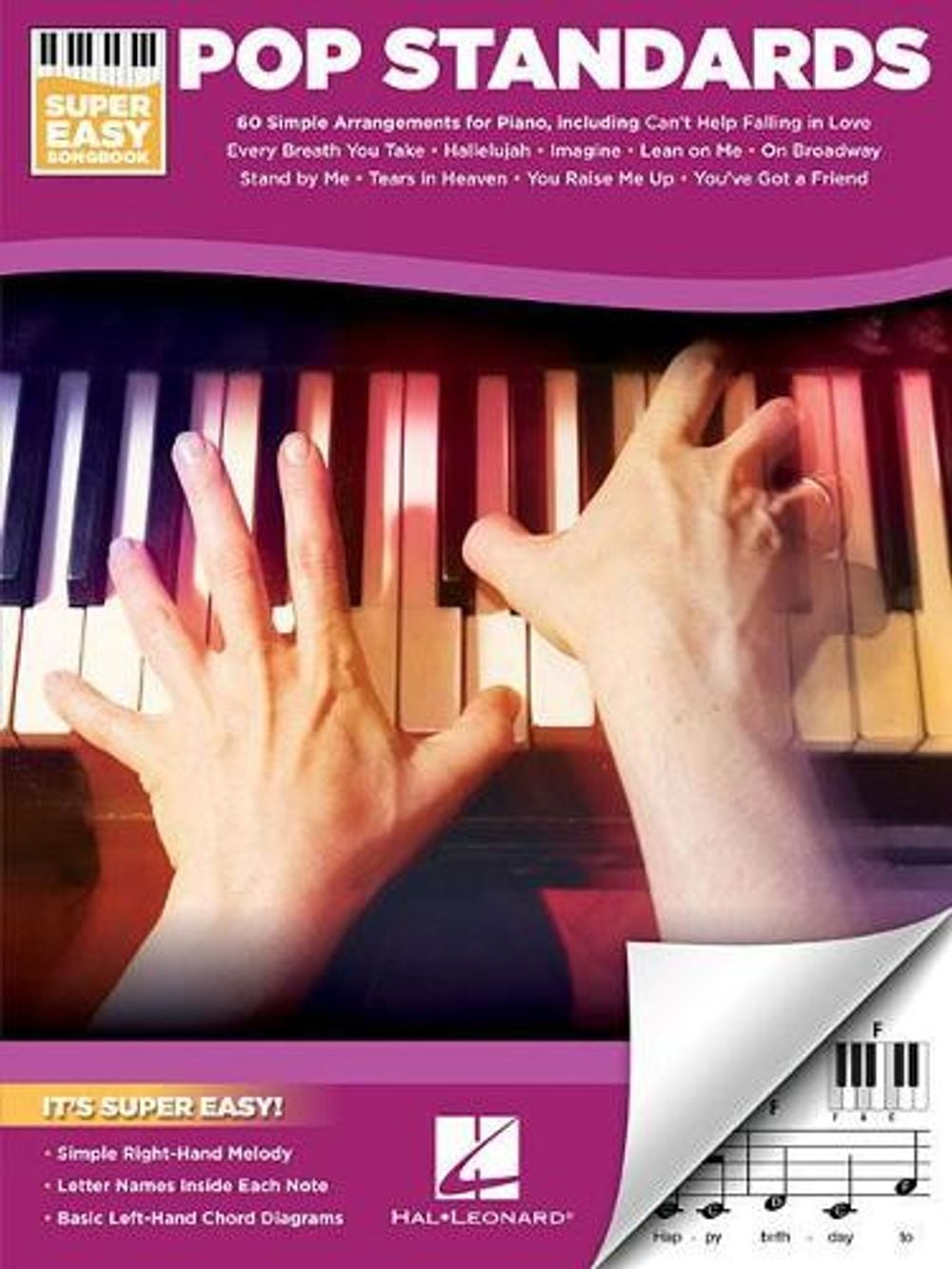Pop Standards - Super Easy Songbook by Hal Leonard Publishing Corporation - ISBN: 9781495094354