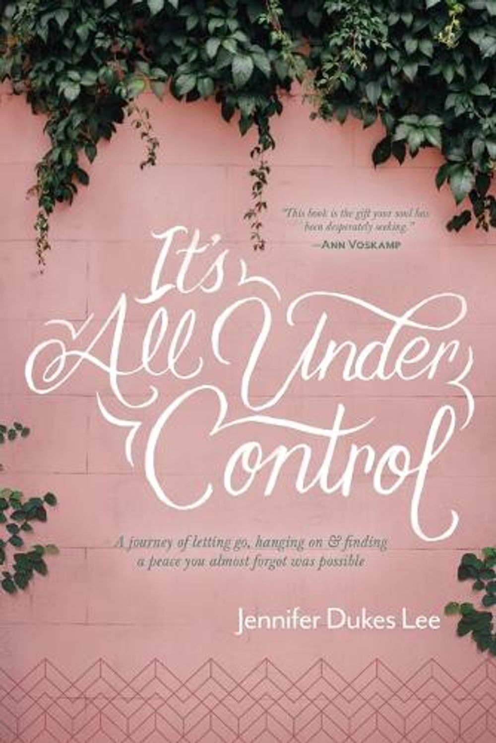 It's All Under Control by Jennifer Dukes Lee - ISBN: 9781496430472