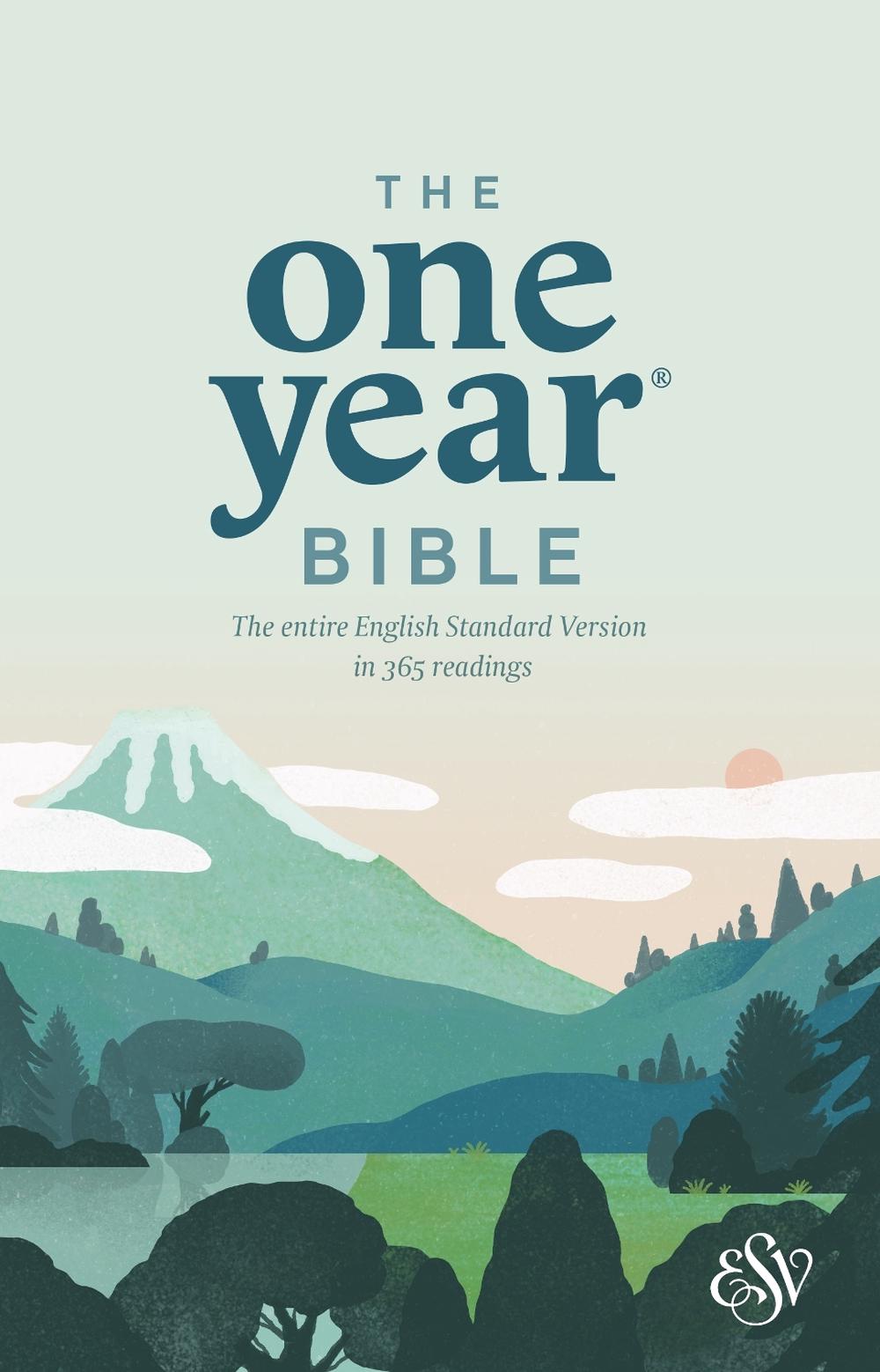ESV One Year Bible (Softcover), 9781496443694
