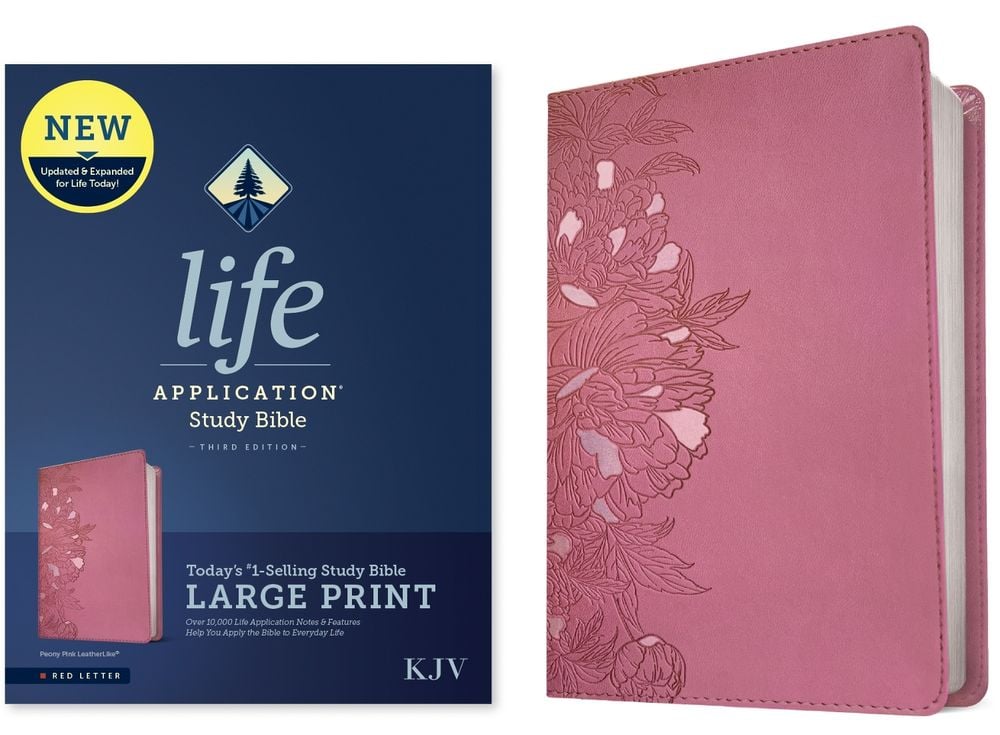 KJV Life Application Study Bible, Third Edition, Large Print by Tyndale - ISBN: 9781496477446