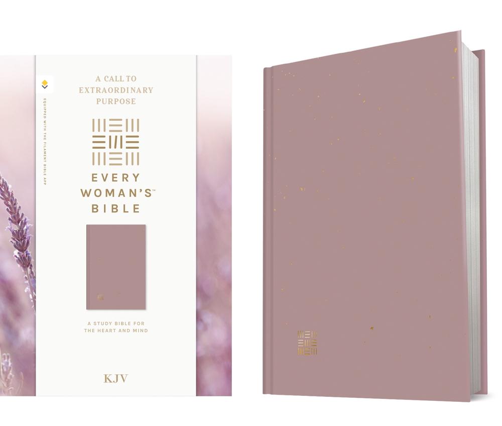 KJV Every Woman's Bible, Filament Enabled, Plum, 9781496485007