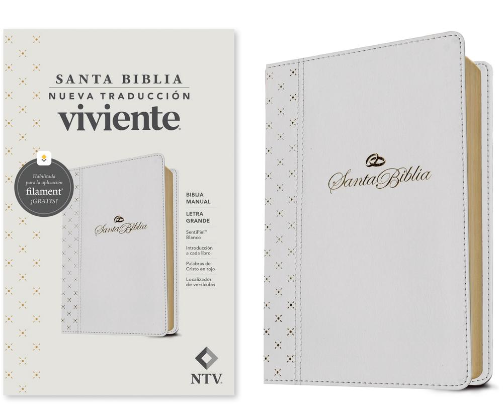 Biblia Manual NTV, Letra Grande Con Filament, 9781496488343