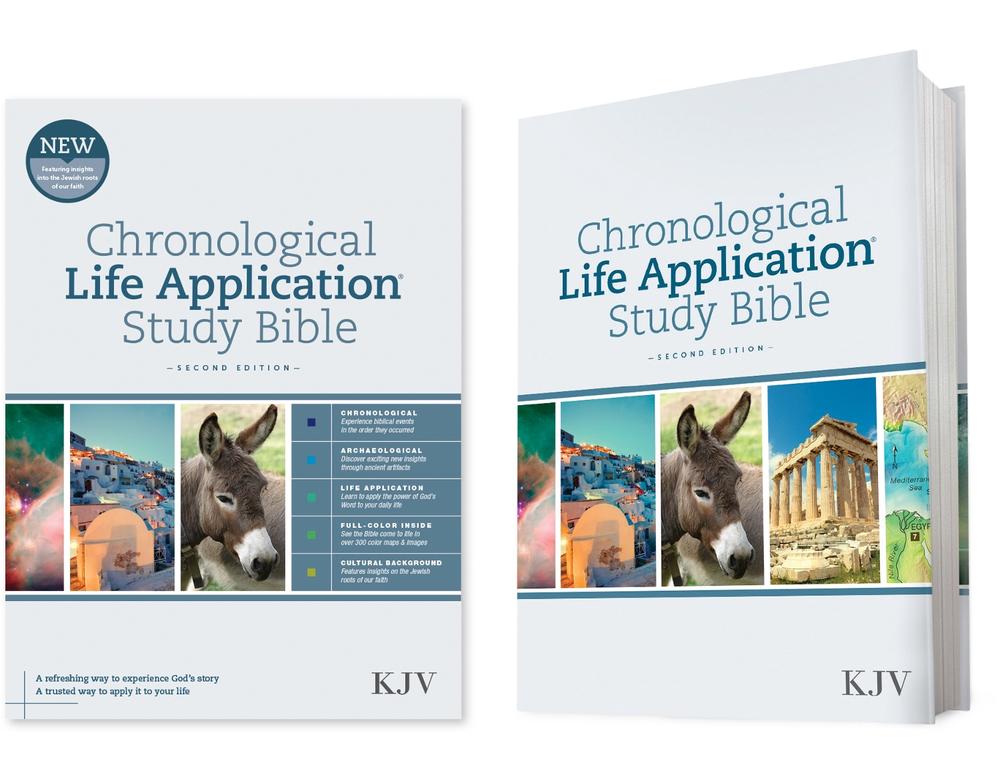 KJV Chronological Life Application Study Bible, 2nd Edition, 9781496489555