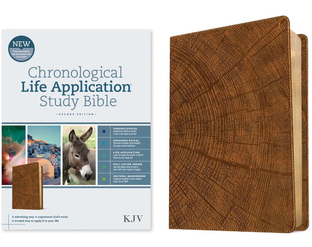 KJV Chronological Life Application Study Bible, 2nd Edition by Tyndale - ISBN: 9781496489562