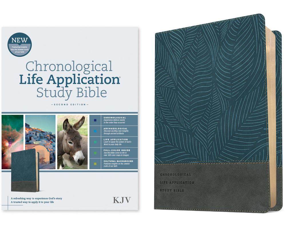 KJV Chronological Life Application Study Bible, 2nd Edition by Tyndale - ISBN: 9781496489579