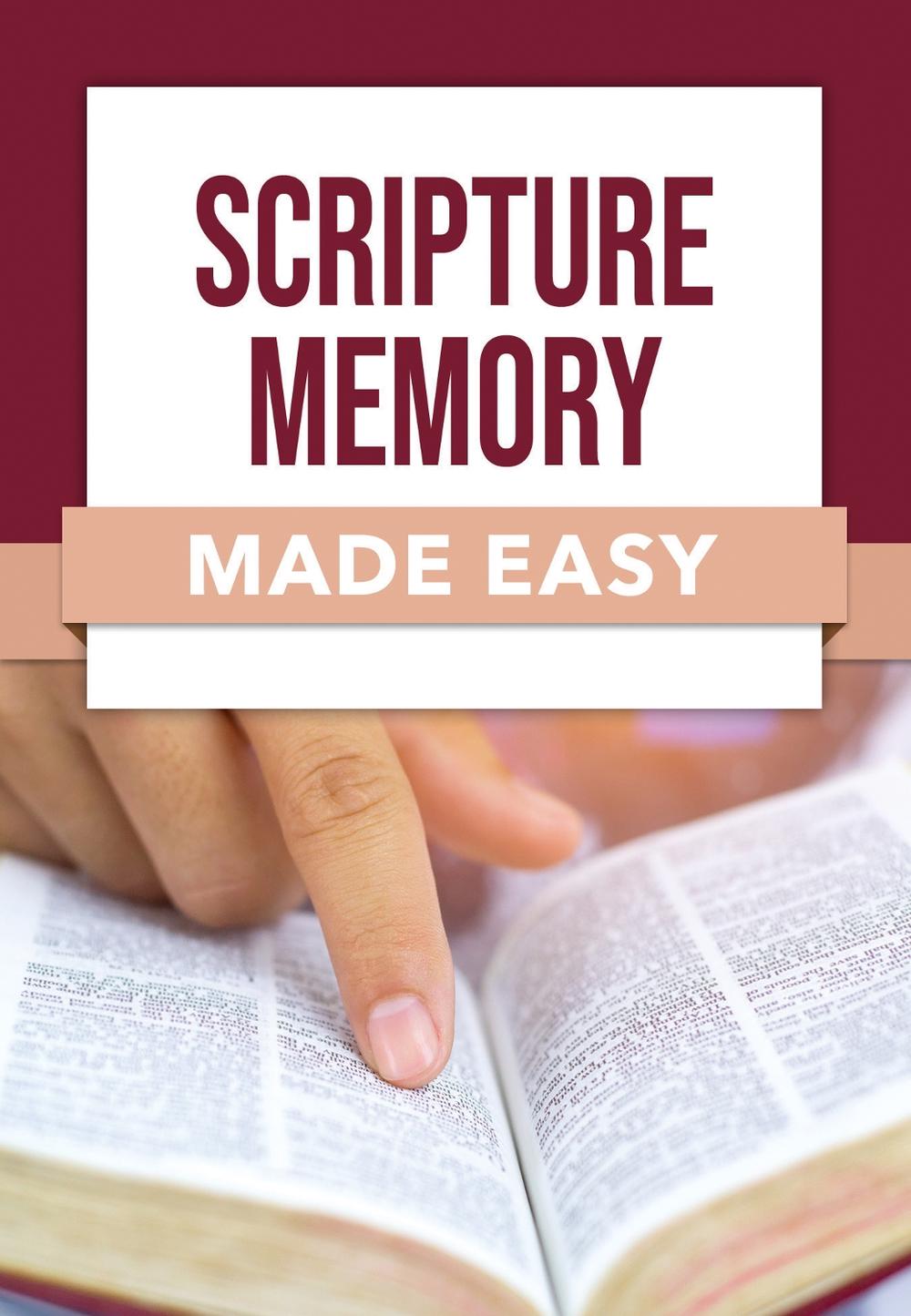 Scripture Memory Made Easy, 9781496490216