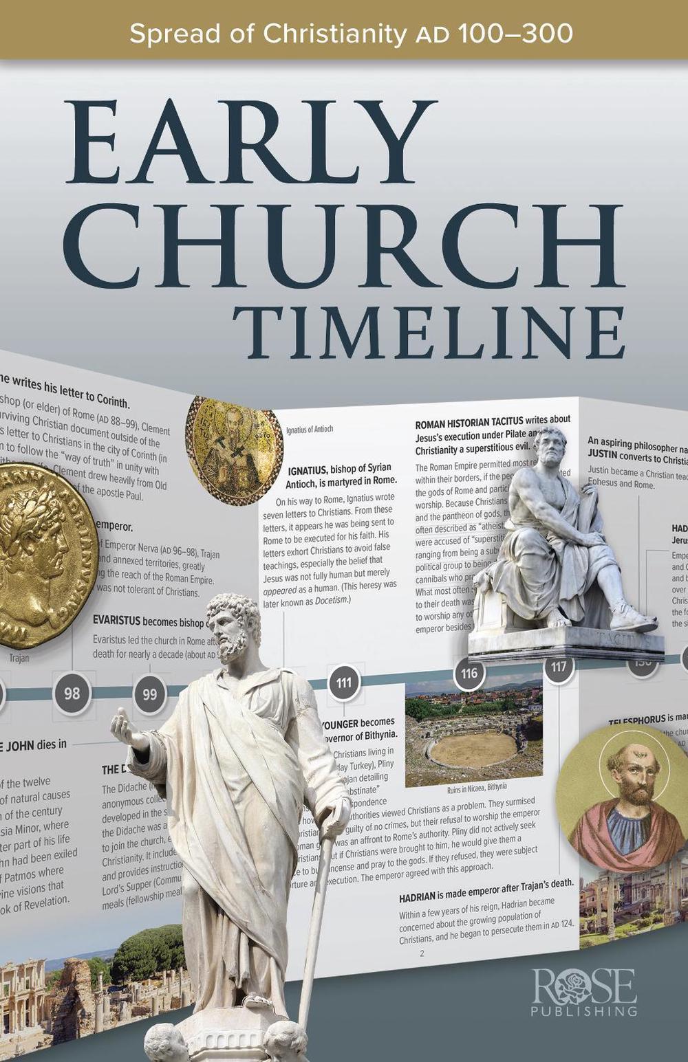 Early Church Timeline by Rose Publishing - ISBN: 9781496490346
