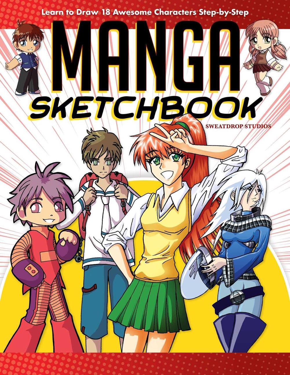 Manga Sketchbook by Sweatdrop Studios - ISBN: 9781497101357