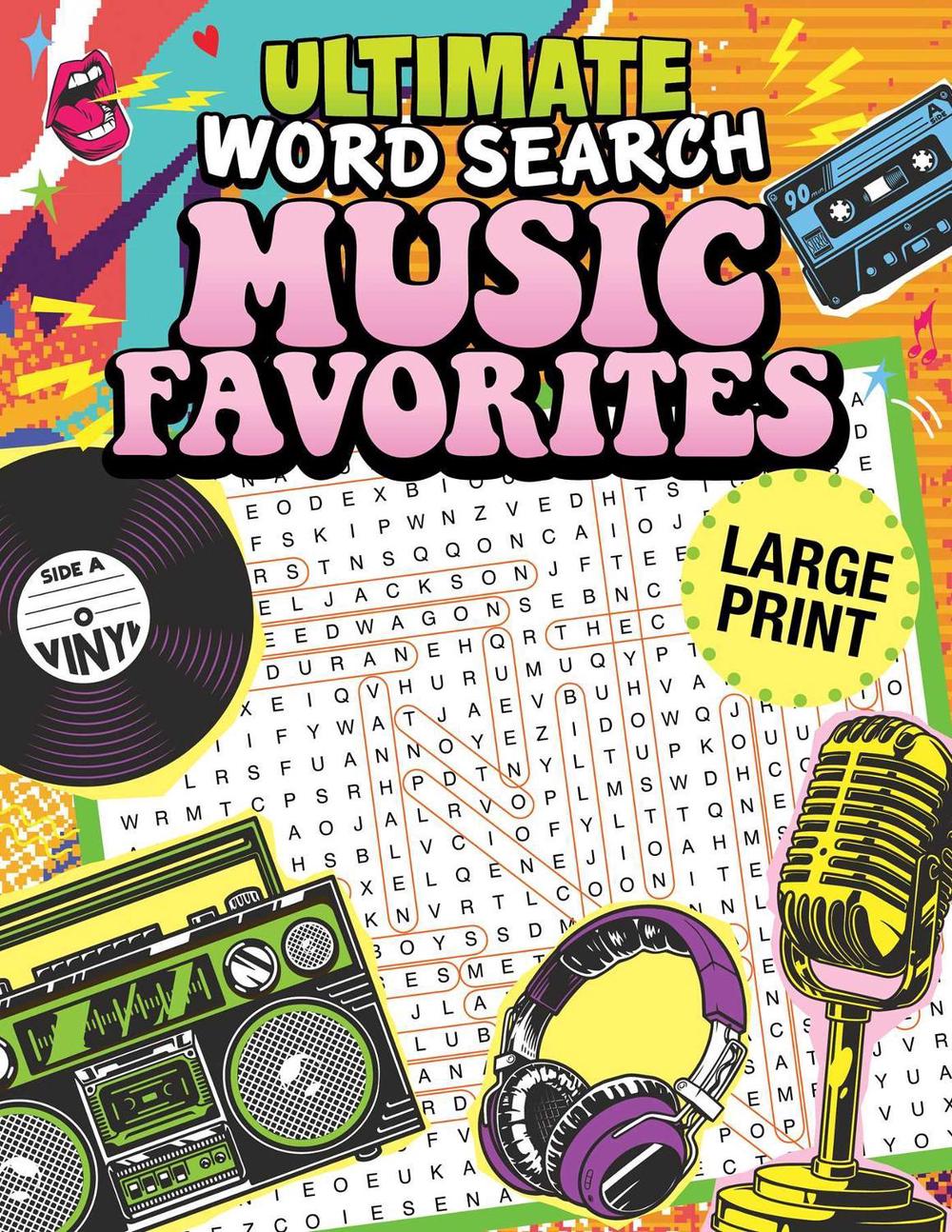 Ultimate Word Search Music Favorites, 9781497105638