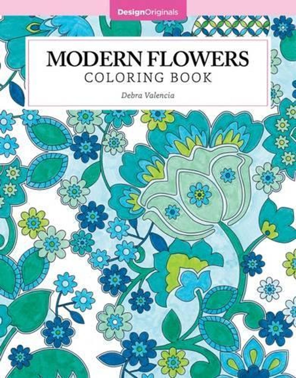 Modern Flowers Coloring Book - ISBN: 9781497200005