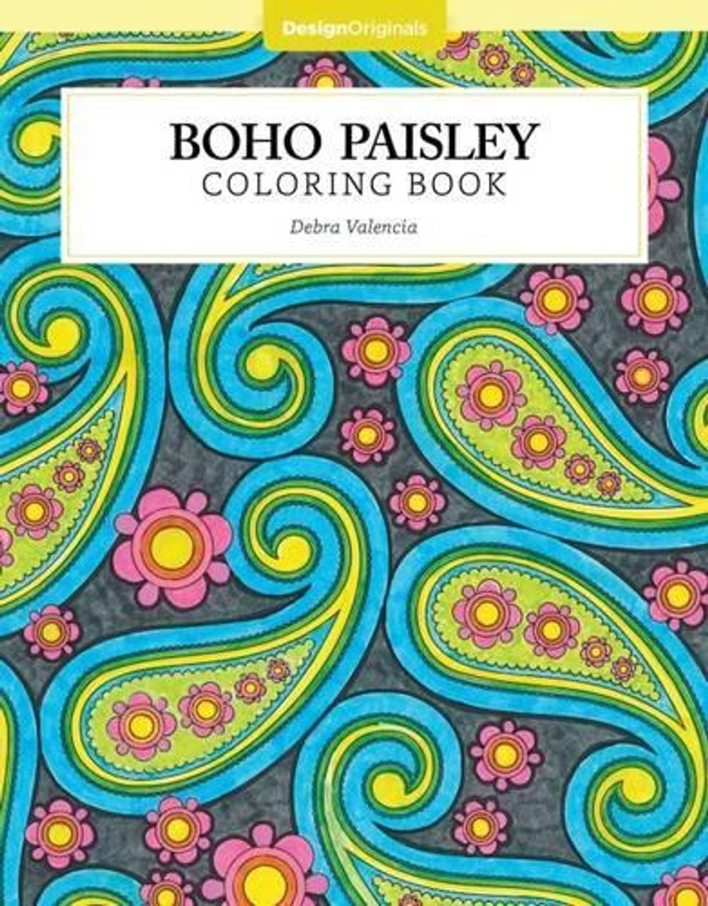 Boho Paisley Coloring Book - ISBN: 9781497200012