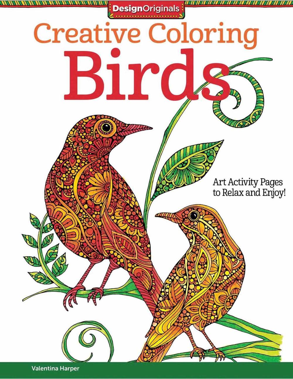 Creative Coloring Birds by Valentina Harper - ISBN: 9781497200036
