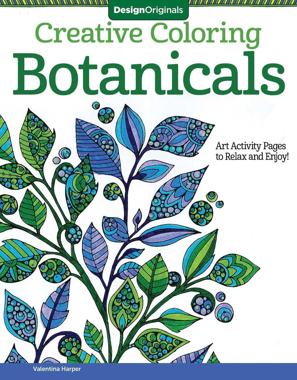 Creative Coloring Botanicals by Valentina Harper - ISBN: 9781497200043
