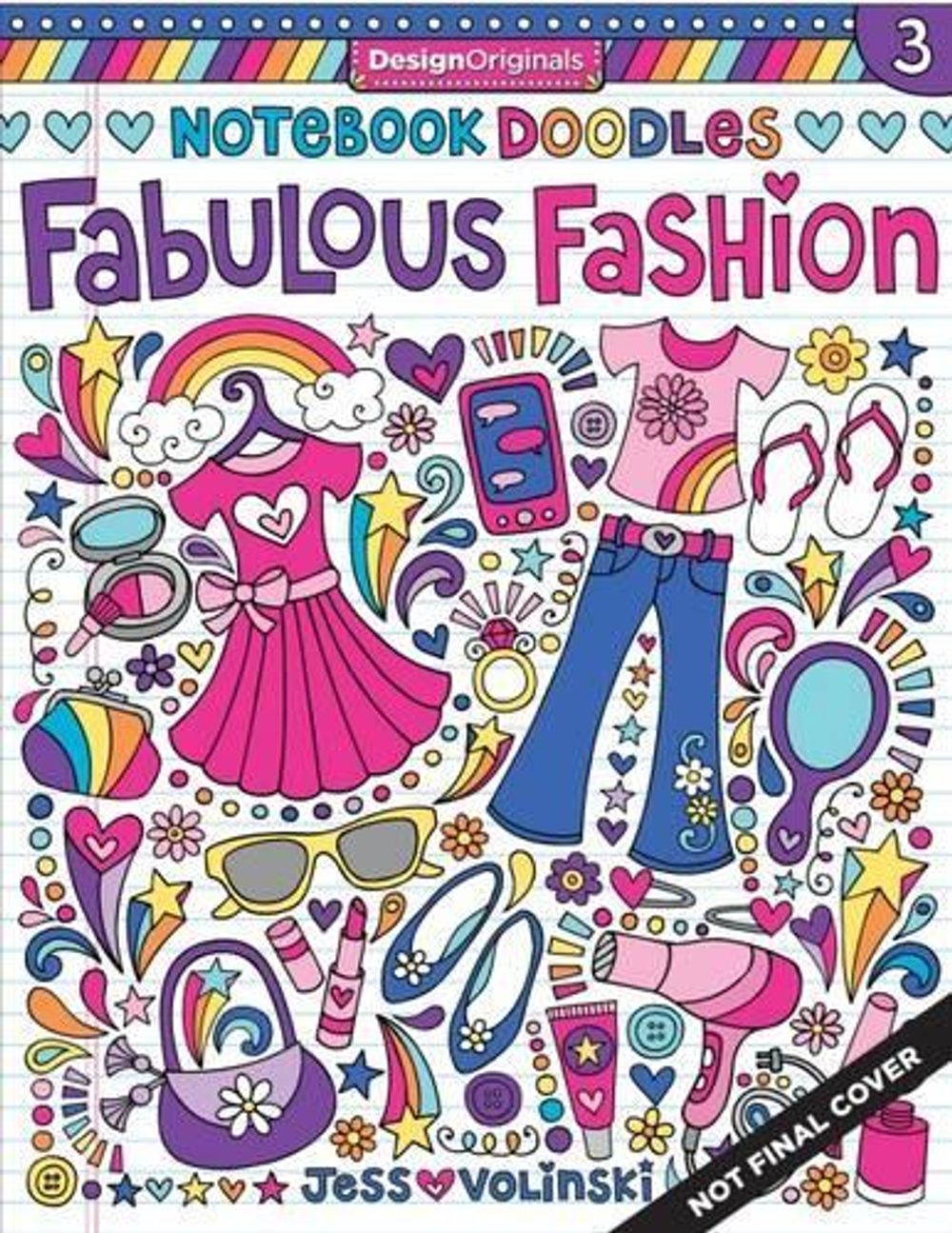 Notebook Doodles Fabulous Fashion by Jess Volinski - ISBN: 9781497200166