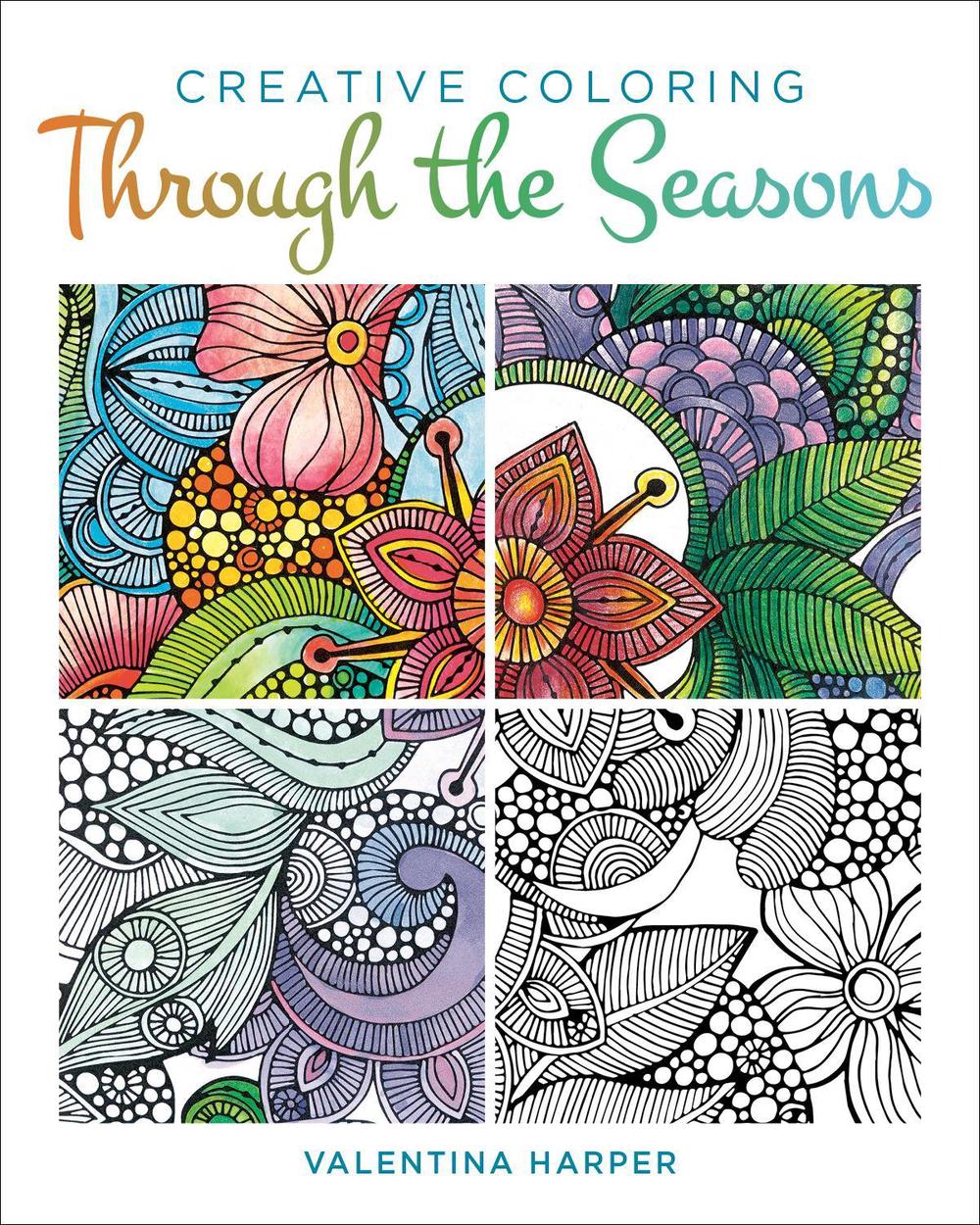 Creative Coloring Through the Seasons - ISBN: 9781497204195