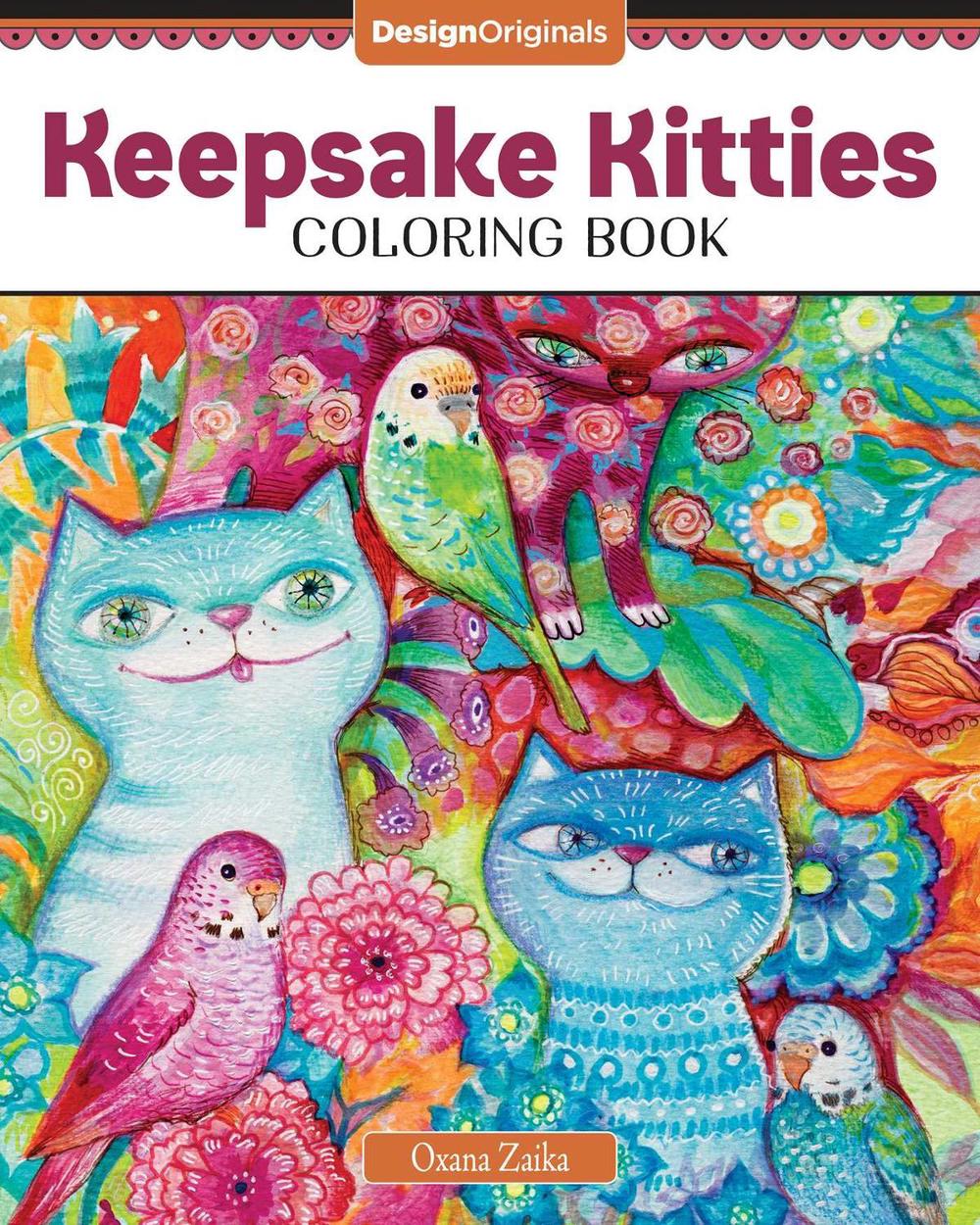 Keepsake Kitties Coloring Book - ISBN: 9781497204591