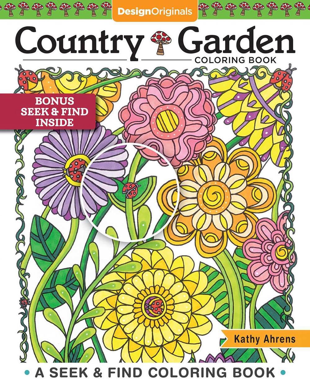 Country Garden Coloring Book - ISBN: 9781497204621