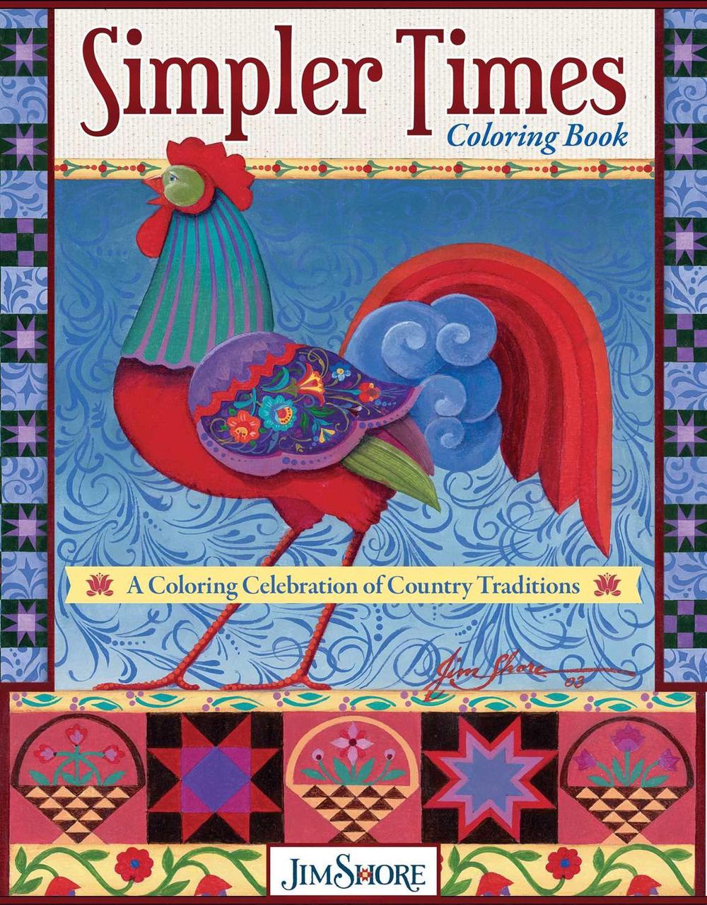 Simpler Times Coloring Book - ISBN: 9781497204768