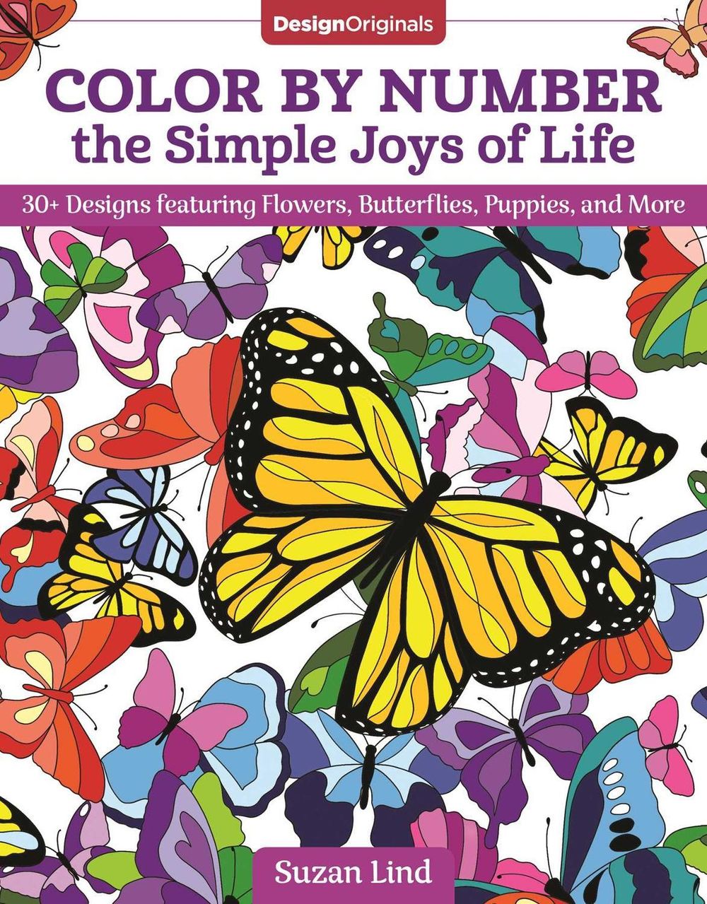 Color by Number the Simple Joys of Life by Suzan Lind - ISBN: 9781497205147