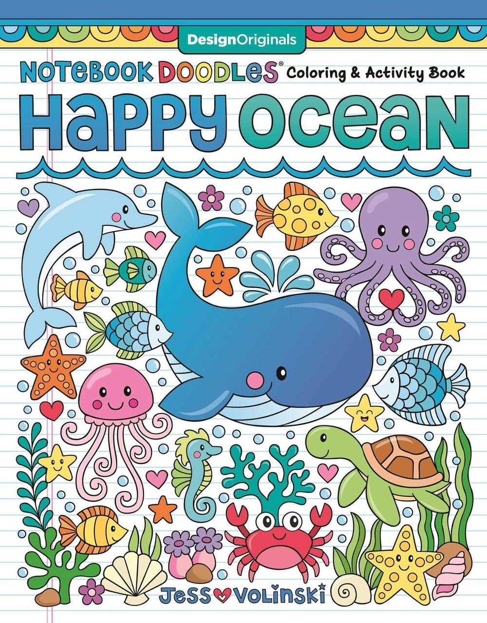 Notebook Doodles Happy Ocean by Jess Volinski - ISBN: 9781497205437