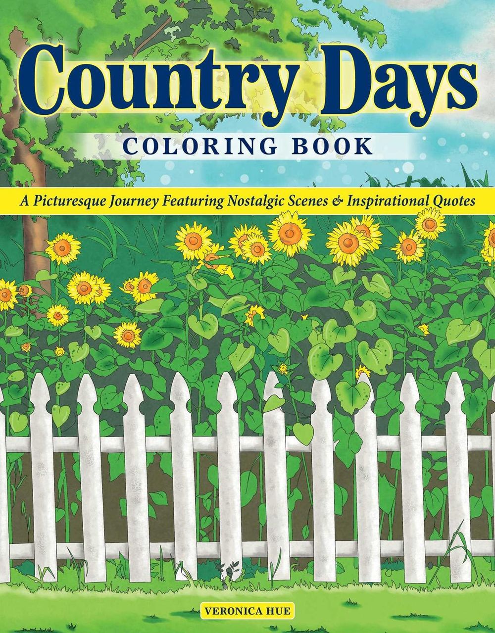 Country Days Coloring Book - ISBN: 9781497205543