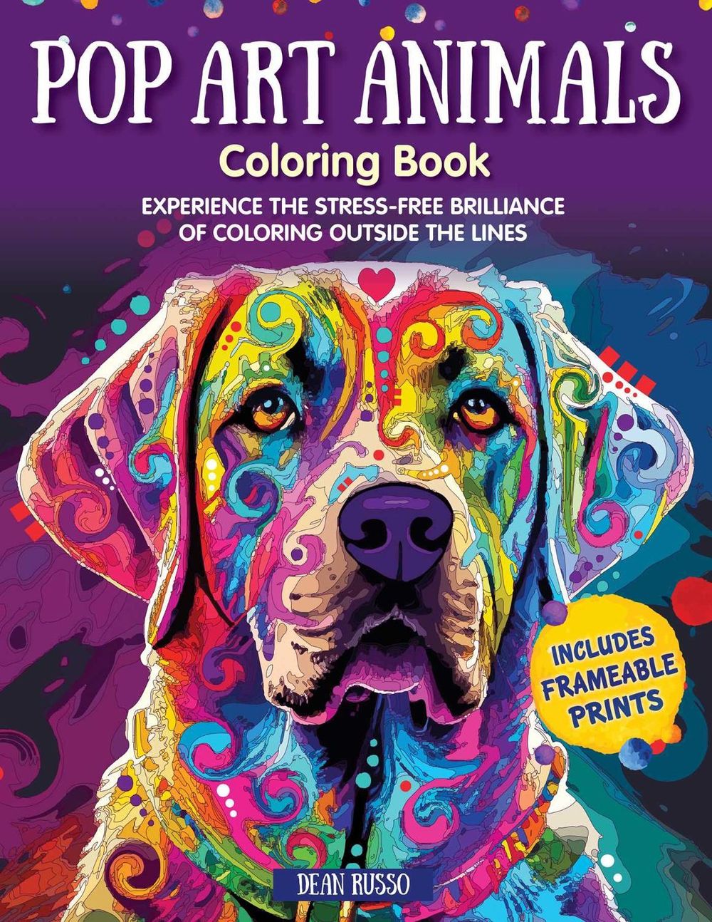 Pop Art Animals Coloring Book by Dean Russo - ISBN: 9781497207073