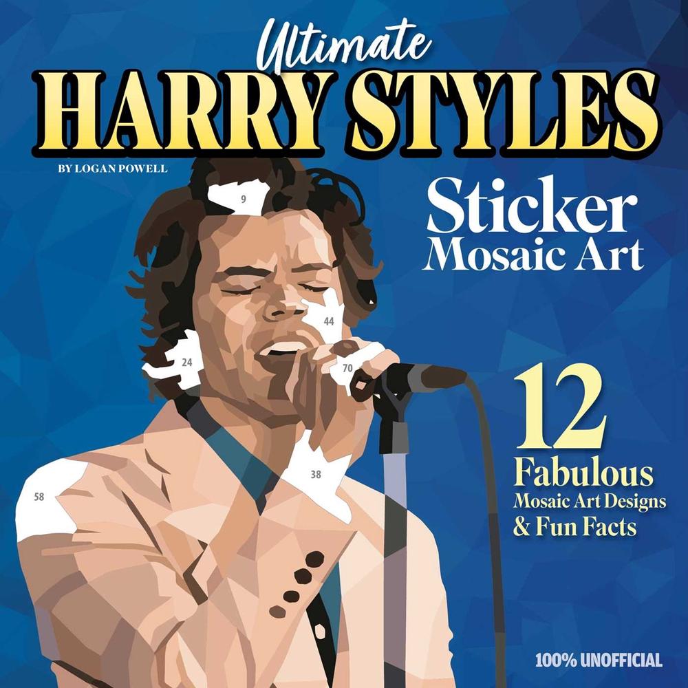 Ultimate Harry Styles Sticker Mosaic Art by Logan Powell - ISBN: 9781497207103