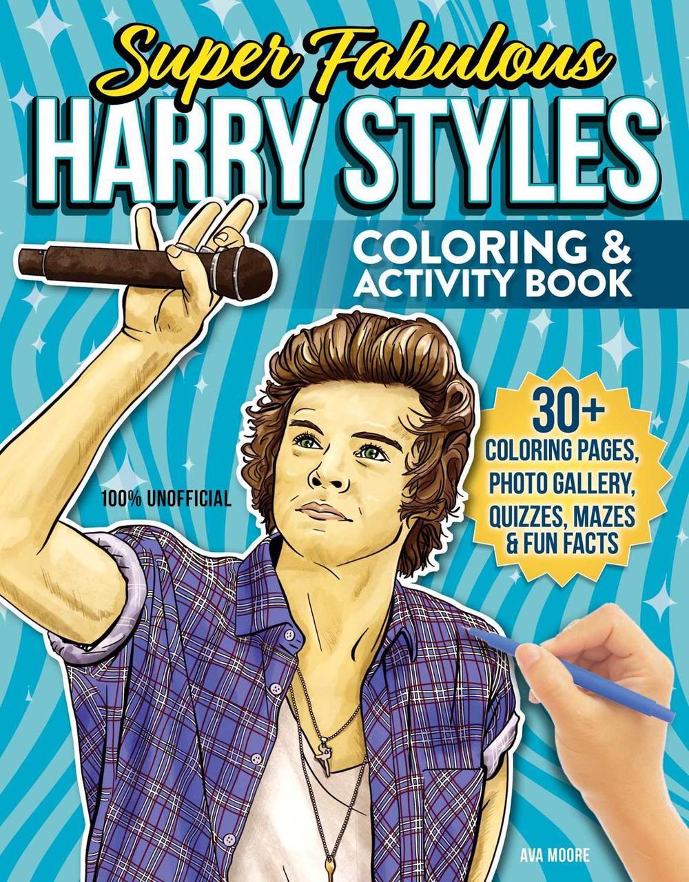 Super Fabulous Harry Styles Coloring & Activity Book, 9781497207110