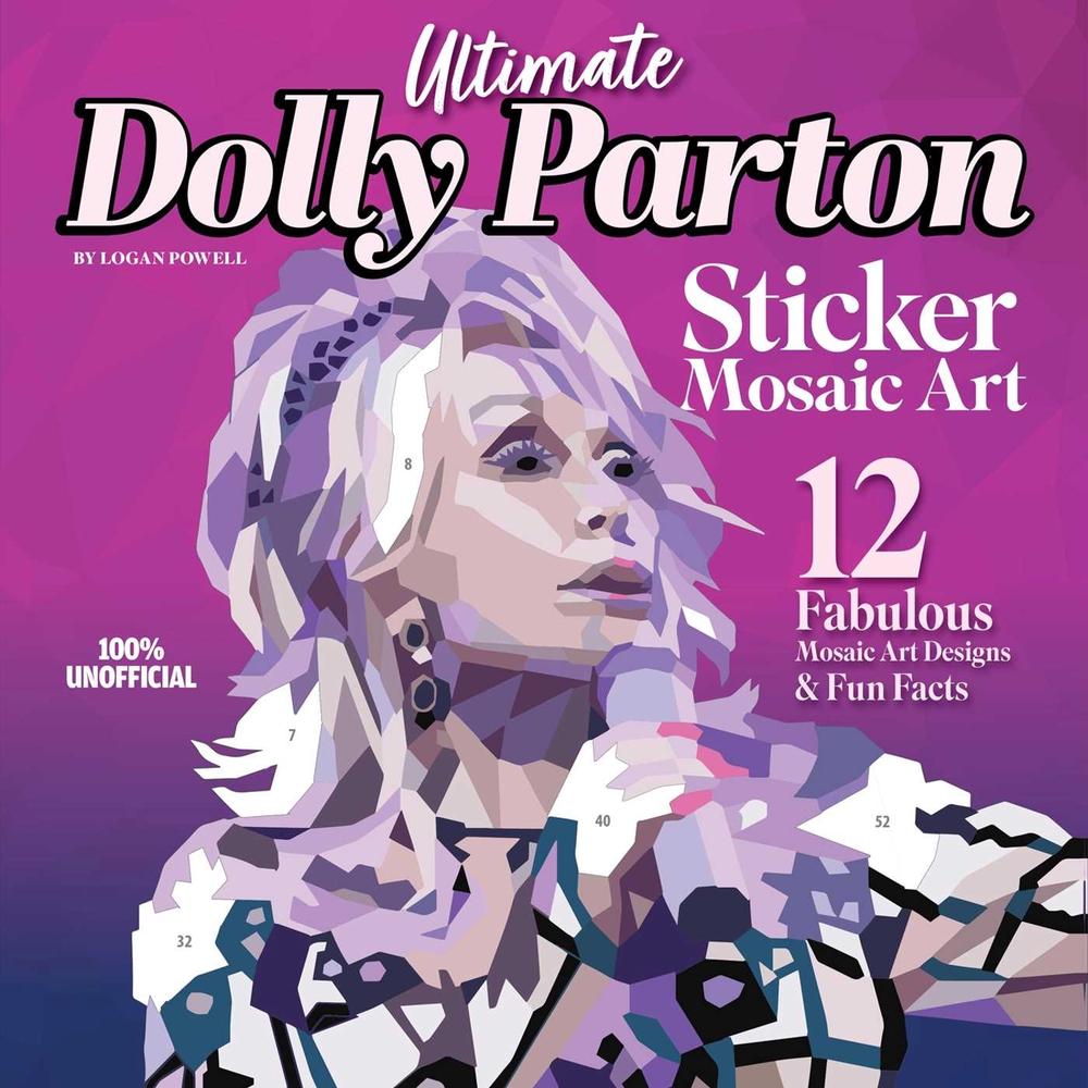 Ultimate Dolly Parton Sticker Mosaic Art, 9781497207189