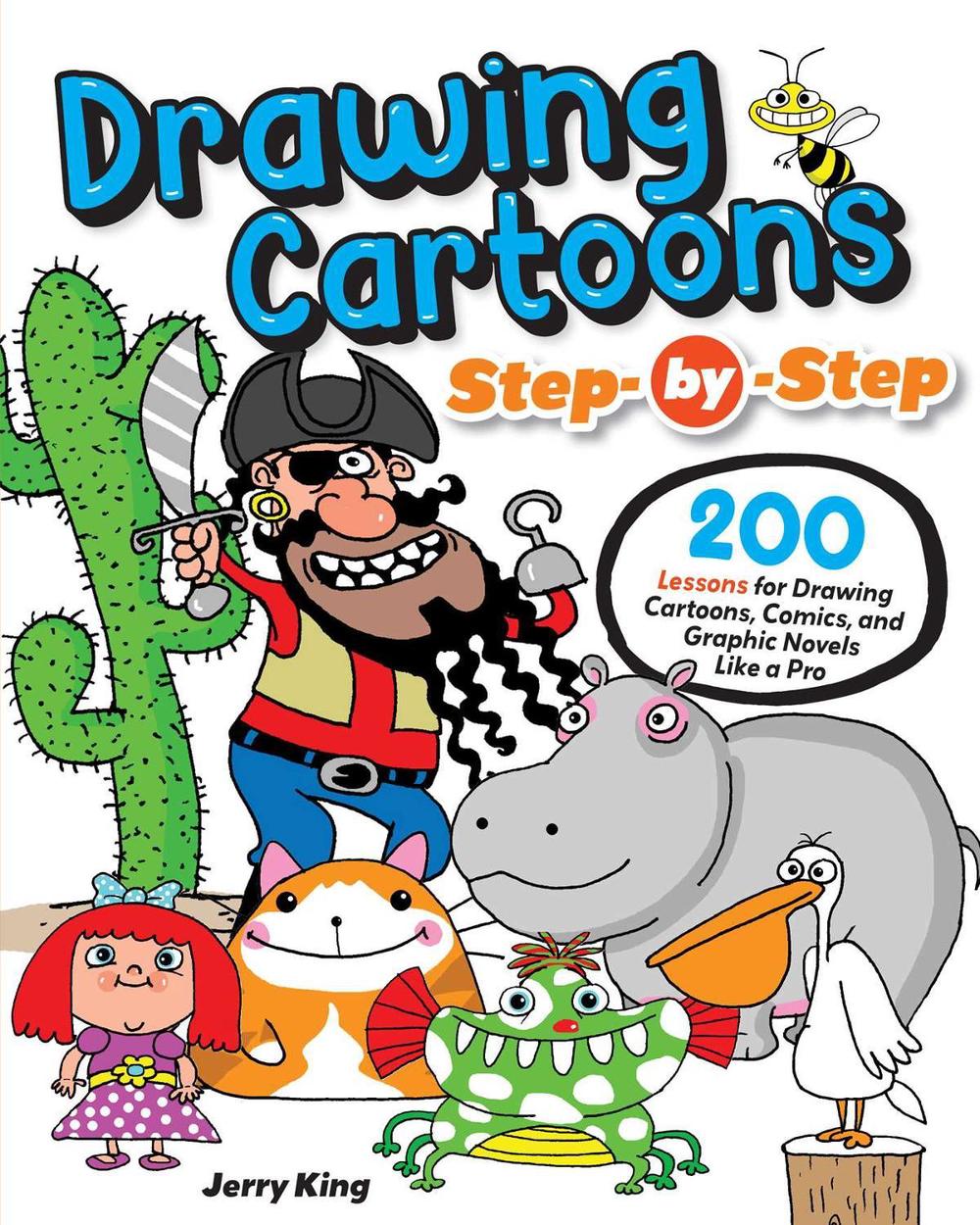 Drawing Cartoons Step-by-Step, 9781497207431