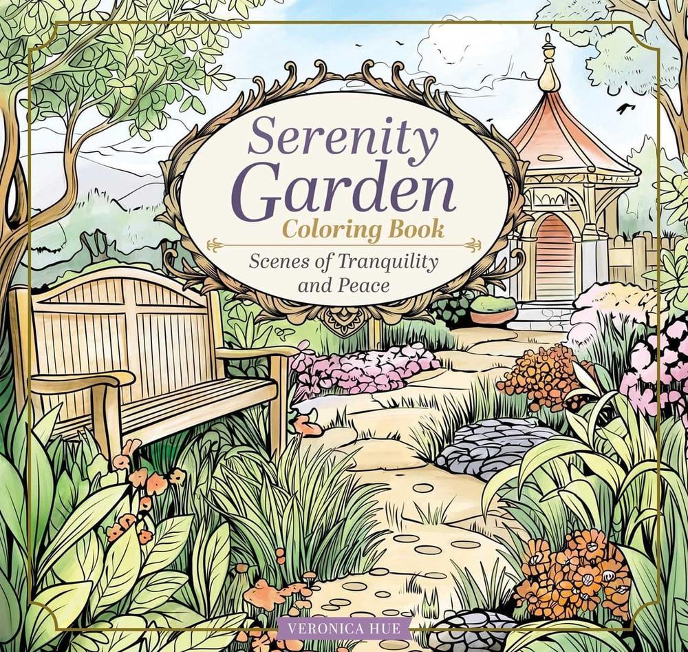 Serenity Garden Coloring Book by Veronica Hue - ISBN: 9781497207646