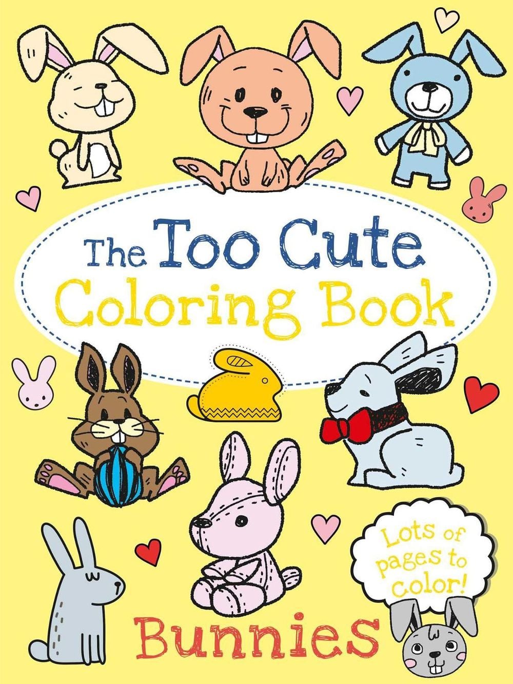 The Too Cute Coloring Book: Bunnies by Little Bee Books - ISBN: 9781499804683